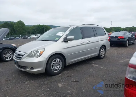 2007 Honda Odyssey Ex-L z USA, uszkodzony, nr VIN 5FNRL38777B403101